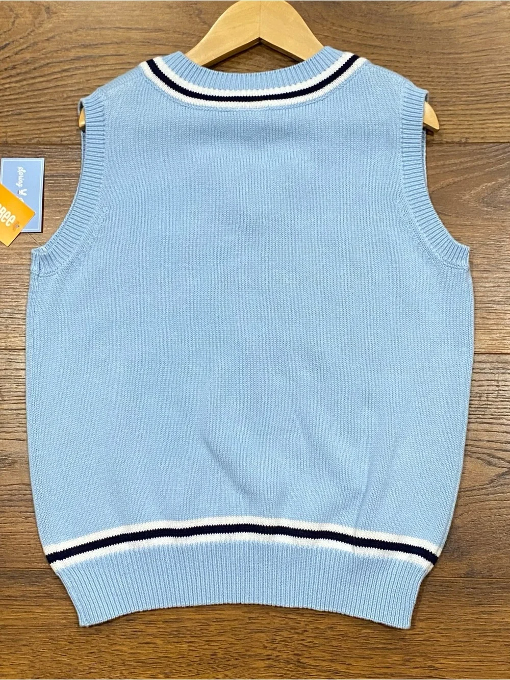 Gymboree Boys ‘Spring Jubilee’ Light Blue Argyle Sweater Vest with Socks Size 7